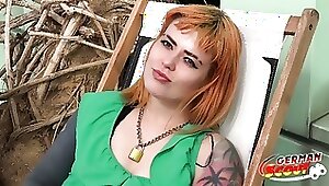 German Scout -  Deutsch Kylie Mit Roten Haaren Aus Leipzig Gefickt