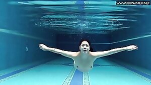 Molten inked Czech handsome in the pool