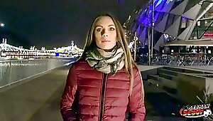 GERMAN SCOUT - Tiefer anal invasion Fick fuer  Veronica bei Strassen audition