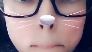 Face Fetish lovely nubile Snapchat Compilation