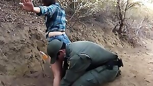 Bi-racial cop teenager and face brazilian