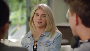 Hot  Arya Fae gets very first rectal at job interview