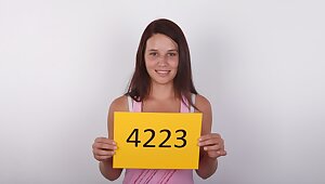 Czech beauty getting boned on the audition couch