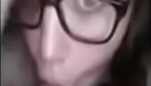 She  a tiny too much and lets him record it