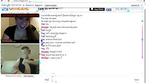 Queendime 10 - Omegle Monster penis Reaction