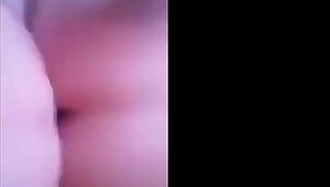 Crazy teenager fellow pummels his ash-blonde girlfriend