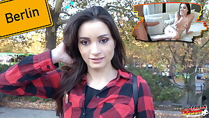 German Scout - Teen Valentina converse To Street audition Fuck