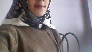 Turk turbanli citir evli ladatan kadin turkish hijab