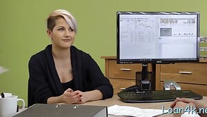 Pungent maid gets twat plowed