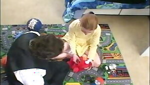 Stepdaddy and stepdaughter