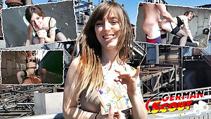GERMAN SCOUT - DREADLOCKS GIRL NICKY HAS PUBLIC SEX AFTER PICKUP