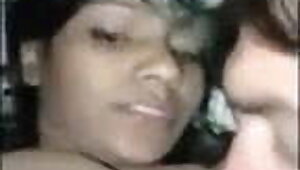 Young Indian couple kissing, full hindi audio