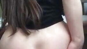 Turkish Teen riding Cock Anal and has pain