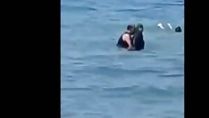 Hot Arab girl in a hijab has sex