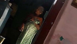 Granny with a small towel