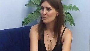 A young woman endures severe caning-- Casting