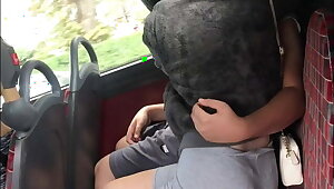 Round ass British teen smothers her premature bf in kisses