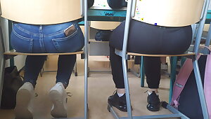 Hot Teen Asses in class