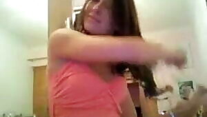 Sexy babe gets fucked after a night out with friends