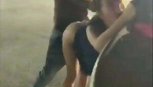 Black and White public sex