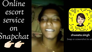 Hot indian begger with her owner