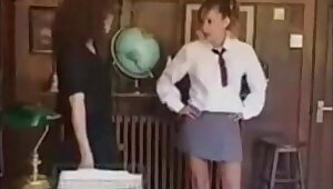 A lot of spankings at home and in school