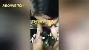 Greedy teen sucks two friends