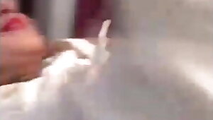 Indian couple in hotel room