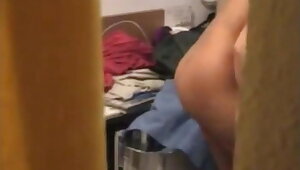 peeking at niece with a stiff cock