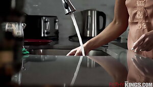 Desperate Stepsister Must Convince Stepbrother to Keep Her