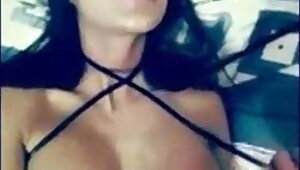 First anal for young big-breasted Arab teen