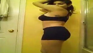 Indian horny teen girl Masturbating in bathroom Hot Desi