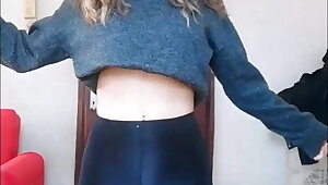 Nice Hot Dance Pantyhose Tights Compilation Softcore 6