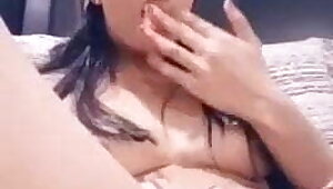 Arabic Beauty licking her own Pussy Juice