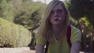 Elle Fanning smoking scenes in 20th Century Women