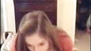 Cute Girl Blowing Neighbor