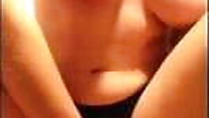 Panty finger fuck for perfect pussy