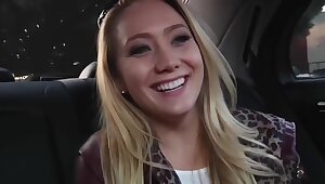 Sexy Teen Blonde Hard Gangbang