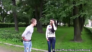 Hot sex after shoulder massage