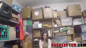 Peyton Robbie, Sheena Ryder In Mom and daughter caught and fucked for stealing