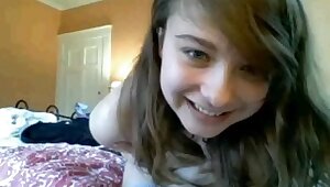 Two teen whores posing on webcam
