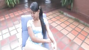 Gigi Spice - Petite Latina college girl