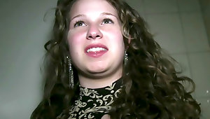 Porn video - 18 year old gymnast fucks in gym changing rooms