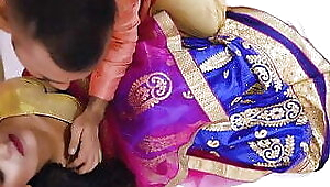 Newly Married Sudipa Hardcore Honeymoon real sex and creampie ( Hindi Audio )