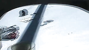 Beautiful German chick with small boobs gets her pussy pounded