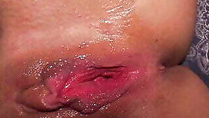 Stepsister wanted a massage and then asked me to cum inside her