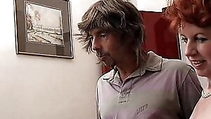 Pair of hot old swinger pigs meet two perverted young boyfriends who love group sex and the most obscene pleasure