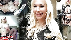 GERMAN SCOUT - BIG ASS AND TITS BLONDE KYRA HOT PICKUP FOR FUCK