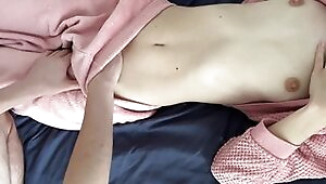 Cheating sex with friend's wife, cum on pretty ass