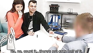 HUNT4K. Small-tittied girl is rammed for sake of her boyfriends new car